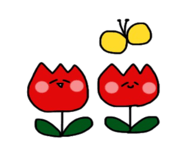 Cute rabbit Sticker spring sticker #10394982