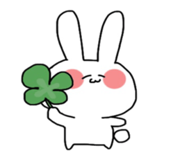 Cute rabbit Sticker spring sticker #10394983