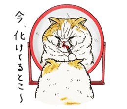 Strange world of cats 3 sticker #10395154