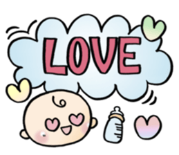 Iam baby sticker #10395291