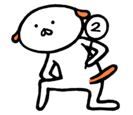 Creatures close to the dog 2nd edition sticker #10395446