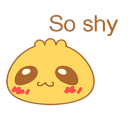A Bun(Do you want to eat me?so shy>///<) sticker #10395545
