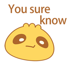 A Bun(Do you want to eat me?so shy>///<) sticker #10395549