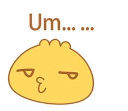 A Bun(Do you want to eat me?so shy>///<) sticker #10395552