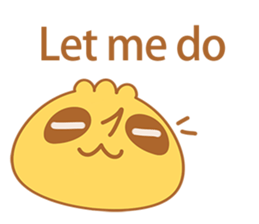 A Bun(Do you want to eat me?so shy>///<) sticker #10395554