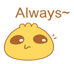 A Bun(Do you want to eat me?so shy>///<) sticker #10395558