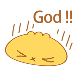 A Bun(Do you want to eat me?so shy>///<) sticker #10395560