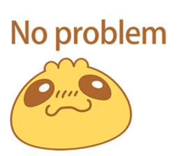 A Bun(Do you want to eat me?so shy>///<) sticker #10395569