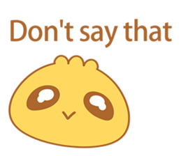 A Bun(Do you want to eat me?so shy>///<) sticker #10395571