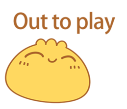 A Bun(Do you want to eat me?so shy>///<) sticker #10395575