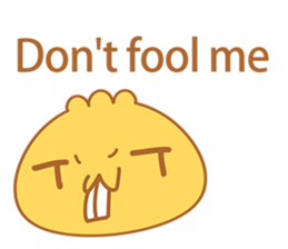 A Bun(Do you want to eat me?so shy>///<) sticker #10395582