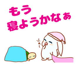 usagi & kamekichi sticker #10395612