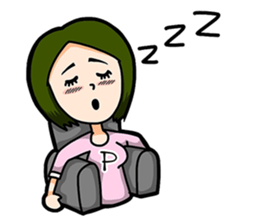 P Girl Thai sticker #10395658