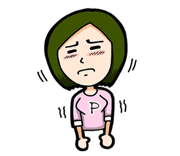 P Girl Thai sticker #10395662