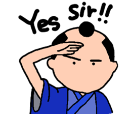 Samurai 1 sticker #10395925