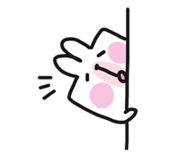 Happy bunny&cat sticker #10396296