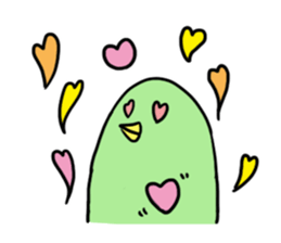 Piyo Piyo bird time sticker #10396342