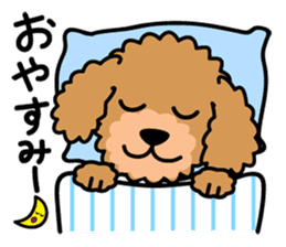 Cute! Poodle Stickers sticker #10396706