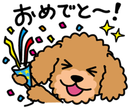 Cute! Poodle Stickers sticker #10396708