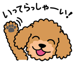 Cute! Poodle Stickers sticker #10396715