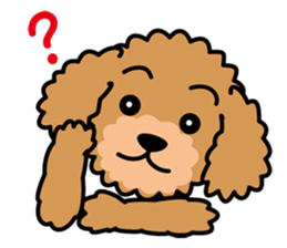 Cute! Poodle Stickers sticker #10396721