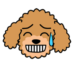 Cute! Poodle Stickers sticker #10396723