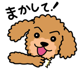 Cute! Poodle Stickers sticker #10396724