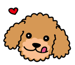 Cute! Poodle Stickers sticker #10396727