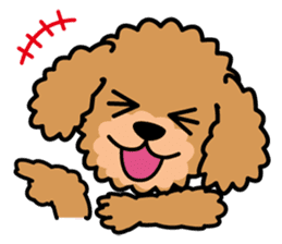Cute! Poodle Stickers sticker #10396728