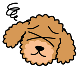 Cute! Poodle Stickers sticker #10396737