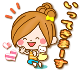 Leisurely a girlfriend 10 good friend sticker #10396747