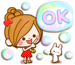 Leisurely a girlfriend 10 good friend sticker #10396748