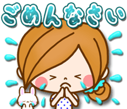 Leisurely a girlfriend 10 good friend sticker #10396755