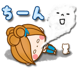 Leisurely a girlfriend 10 good friend sticker #10396757