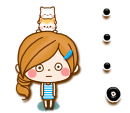 Leisurely a girlfriend 10 good friend sticker #10396759