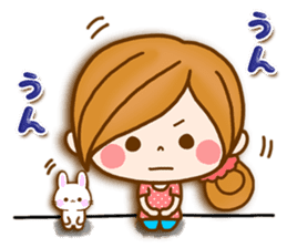 Leisurely a girlfriend 10 good friend sticker #10396760