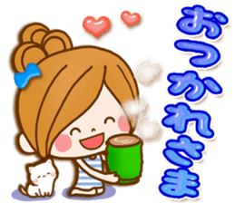 Leisurely a girlfriend 10 good friend sticker #10396768