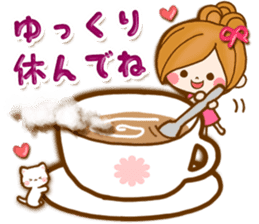 Leisurely a girlfriend 10 good friend sticker #10396769