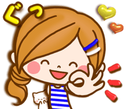 Leisurely a girlfriend 10 good friend sticker #10396775