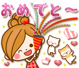 Leisurely a girlfriend 10 good friend sticker #10396779