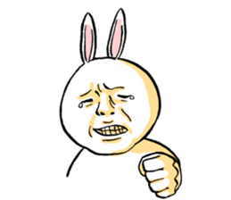 Ginjiroh's anger and sadness sticker #10396799