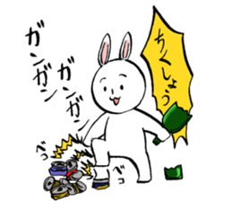 Ginjiroh's anger and sadness sticker #10396804