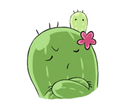 Cactus cactus sticker #10396984