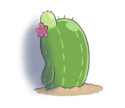 Cactus cactus sticker #10396990