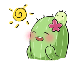 Cactus cactus sticker #10396992