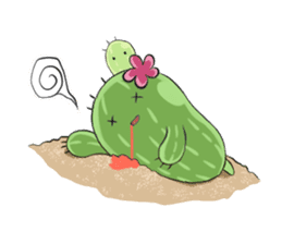 Cactus cactus sticker #10396993