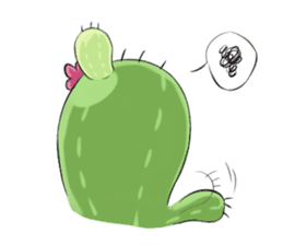 Cactus cactus sticker #10396994