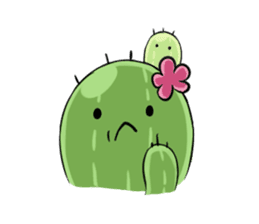Cactus cactus sticker #10396995