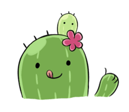 Cactus cactus sticker #10396997
