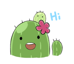 Cactus cactus sticker #10396999